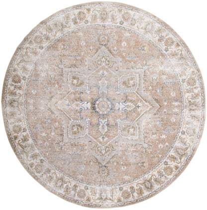 Nourison Home Astra Machine Washable ASW12 Beige Traditional Power-loomed Rug