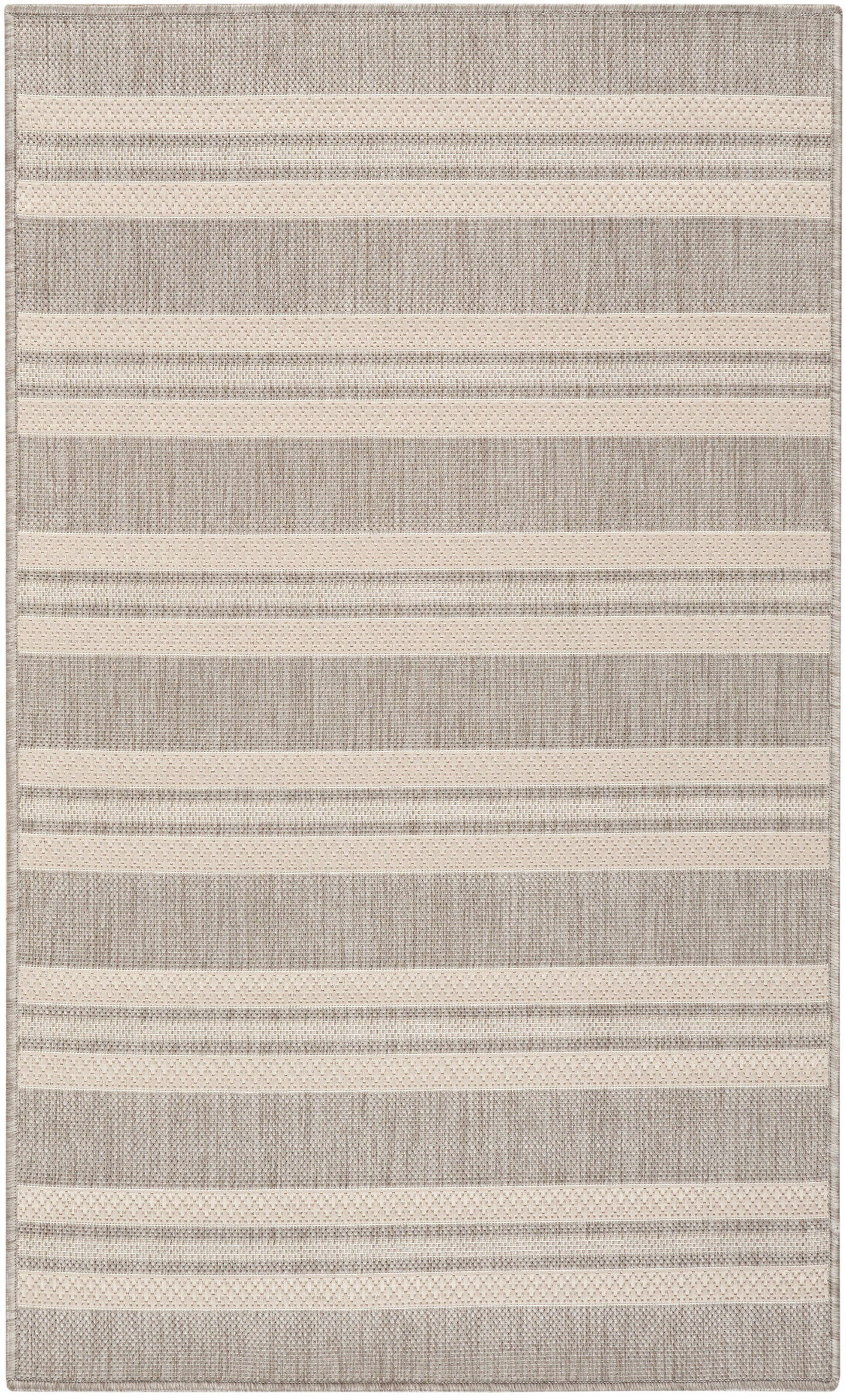 Nourison Home Horizon Indoor/Outdoor HOZ05 Grey Contemporary Power-loomed Rug