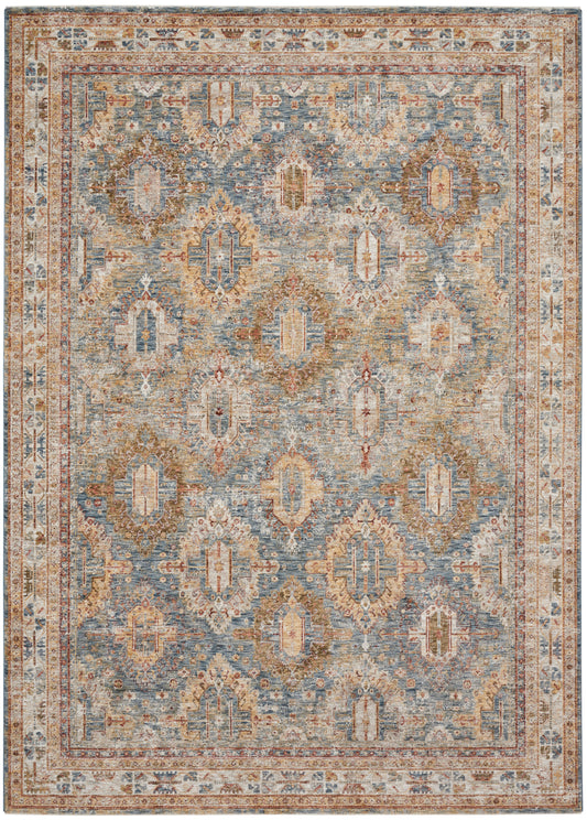 Nourison Home Sahar  Blue  Traditional