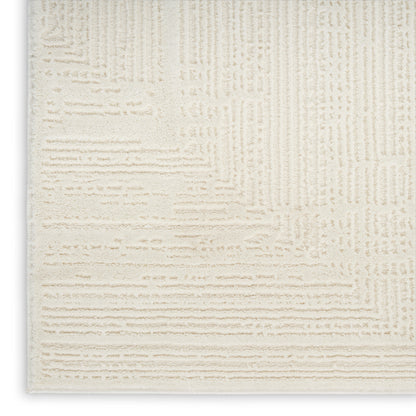 Nourison Home Sustainable Trends  Ivory  Contemporary