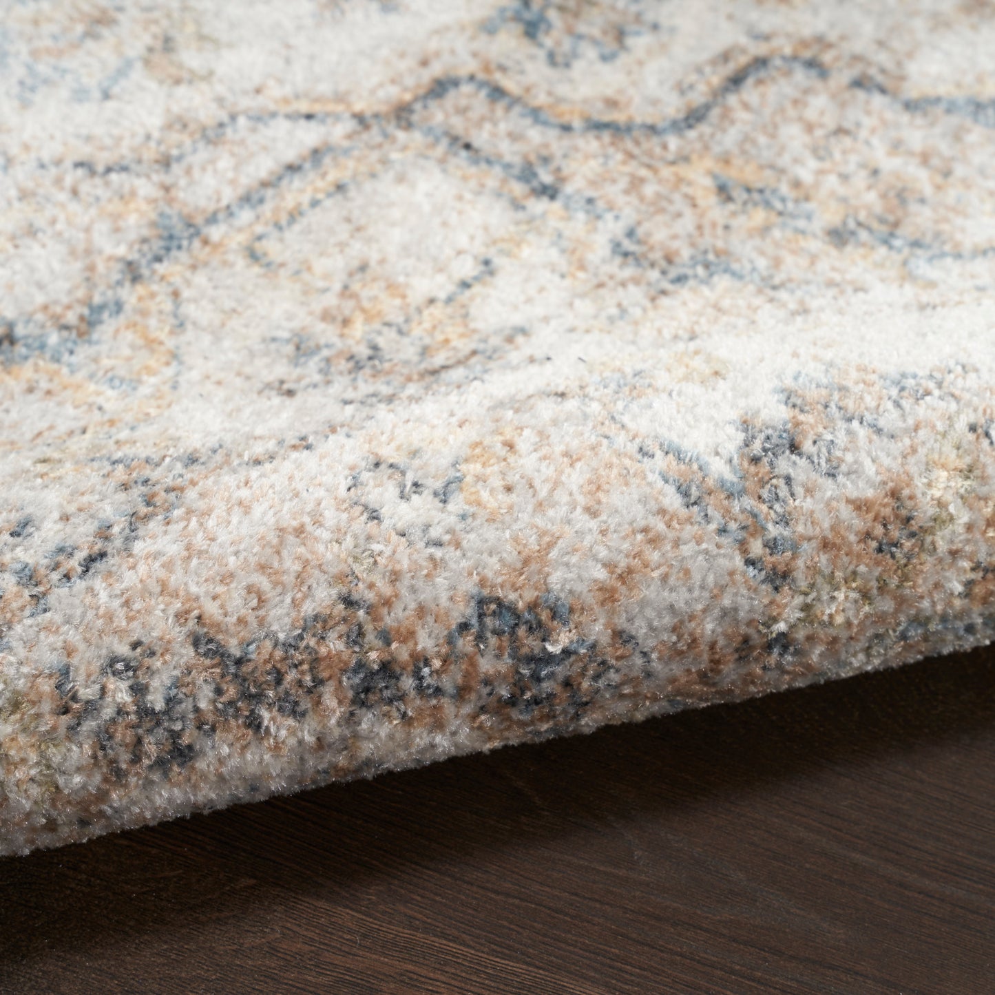 Nourison Home Astra Machine Washable  Silver Grey  Traditional