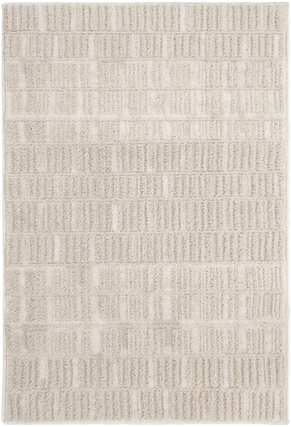 Nourison Home Nordic NRC10 Ivory Contemporary Power-loomed Rug