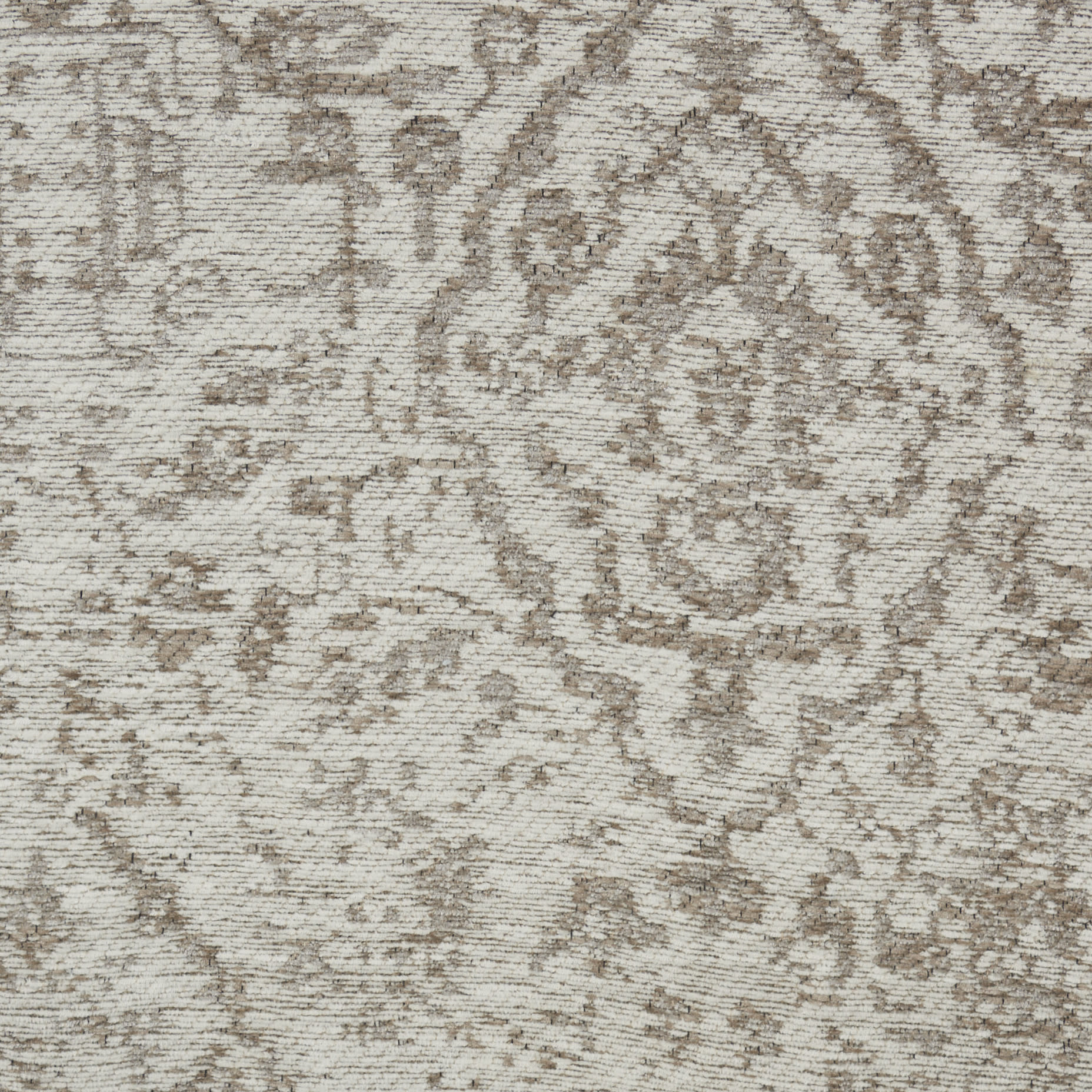 Nourison Home Damask  Ivory  Transitional