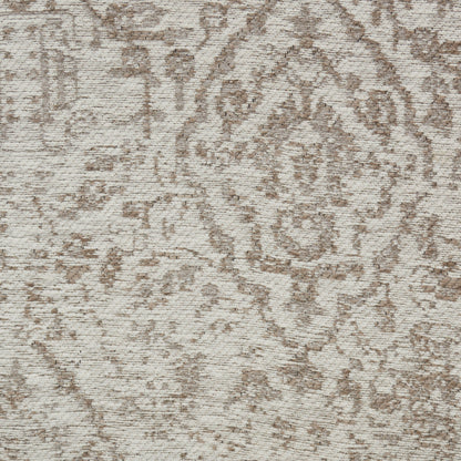 Nourison Home Damask  Ivory  Transitional