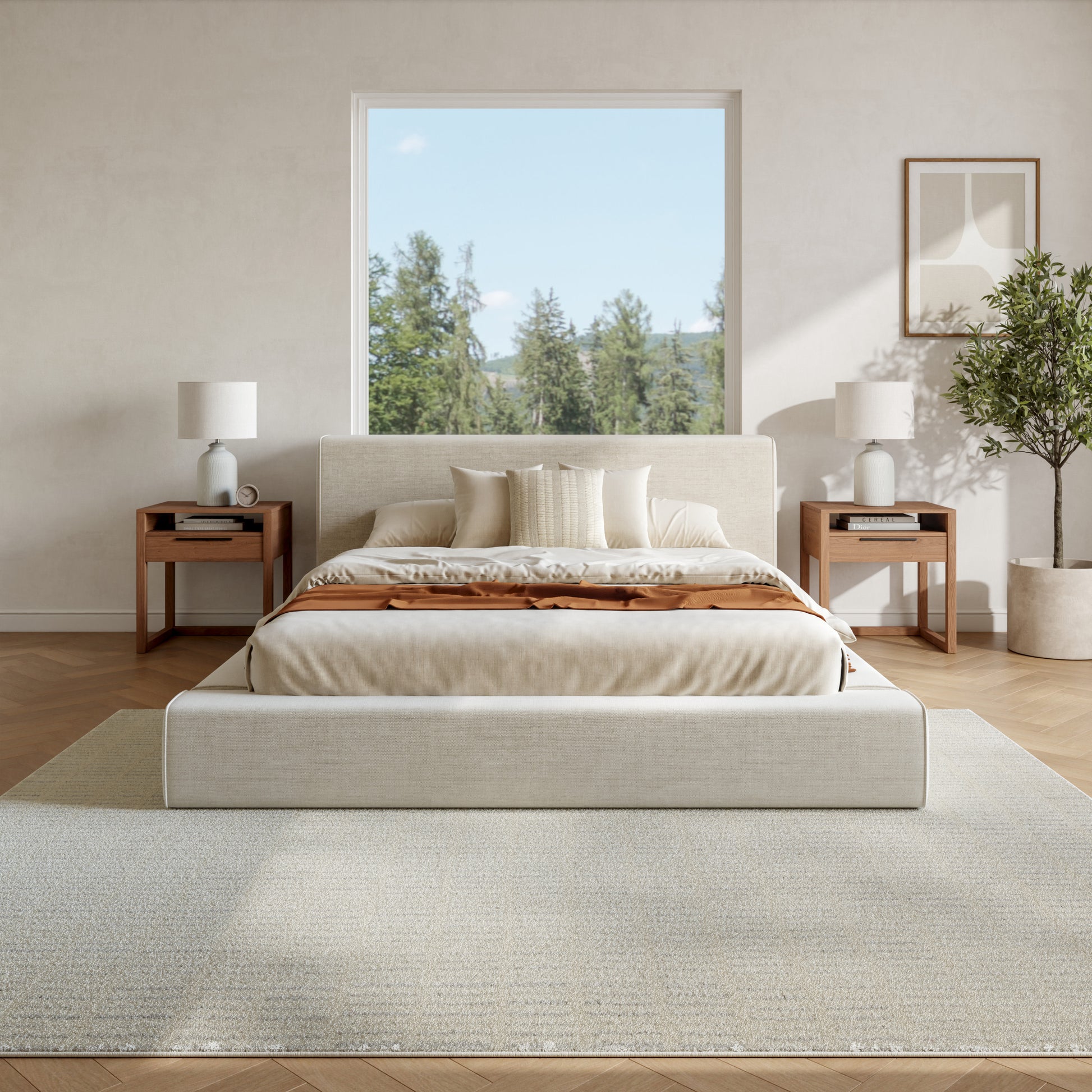 Nourison Home Modern Comfort  Ivory Grey  Contemporary