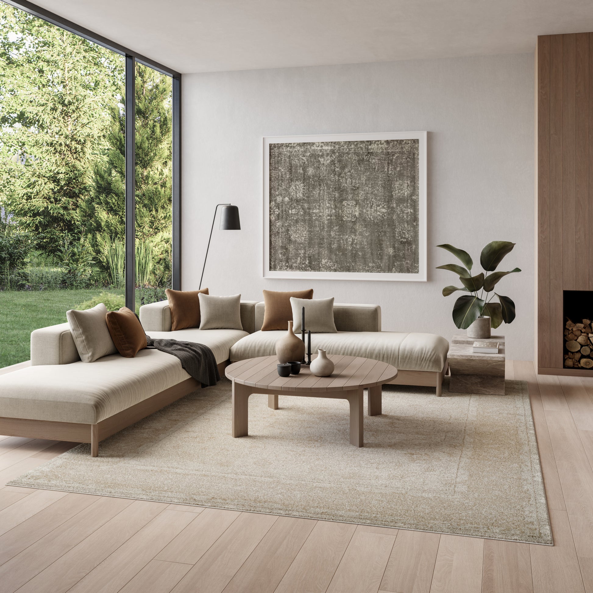 Nourison Home Dekor  Ivory Taupe  Traditional