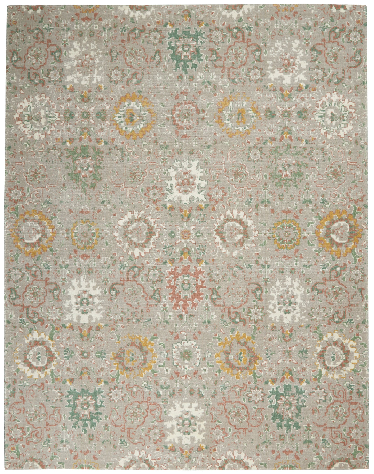 Nourison Home Twilight TWI13 Grey Multicolor Transitional Power-loomed Rug