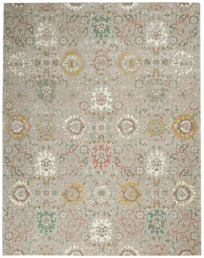Nourison Home Twilight TWI13 Grey Multicolor Transitional Power-loomed Rug