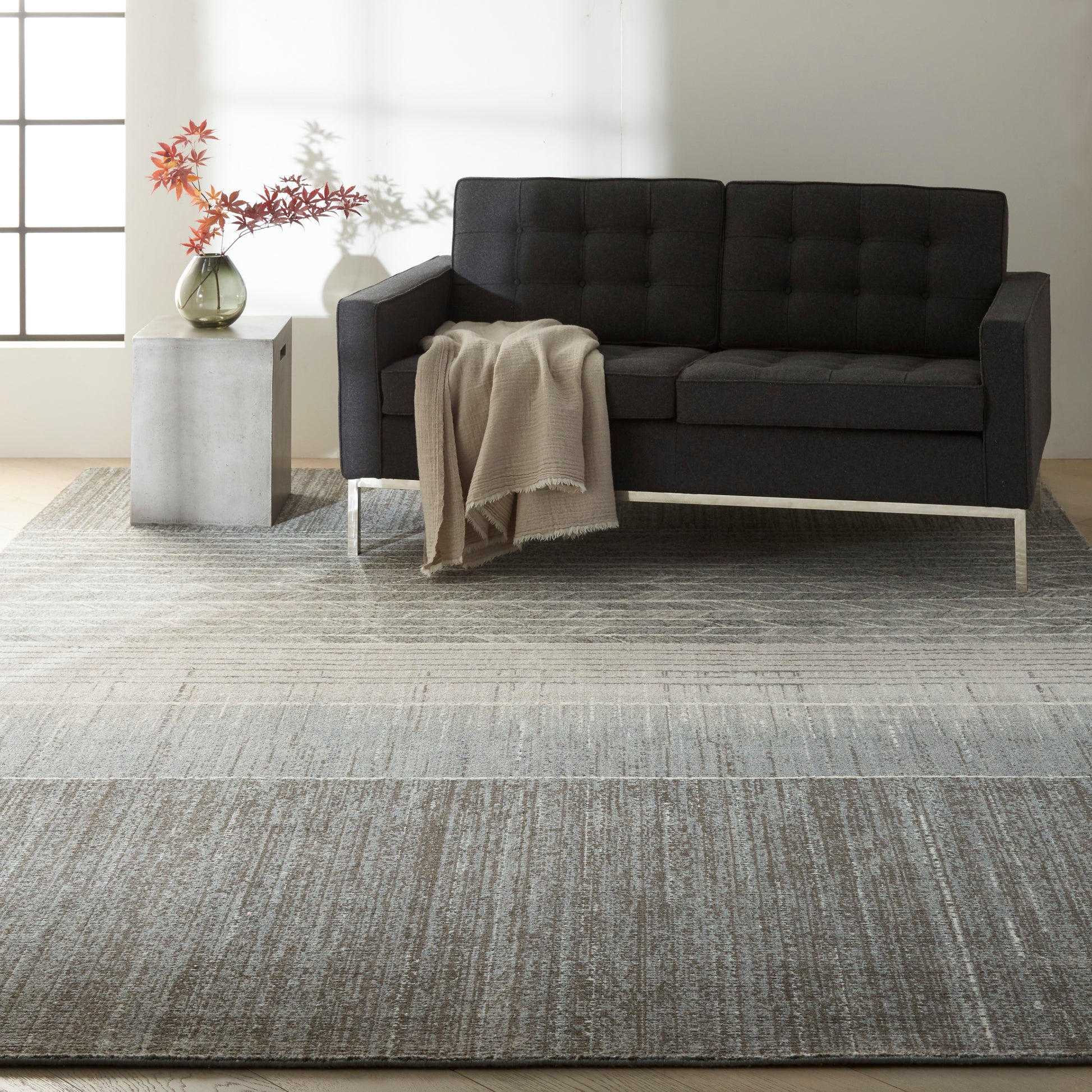 Calvin Klein Home Gradient  Basalt  Contemporary