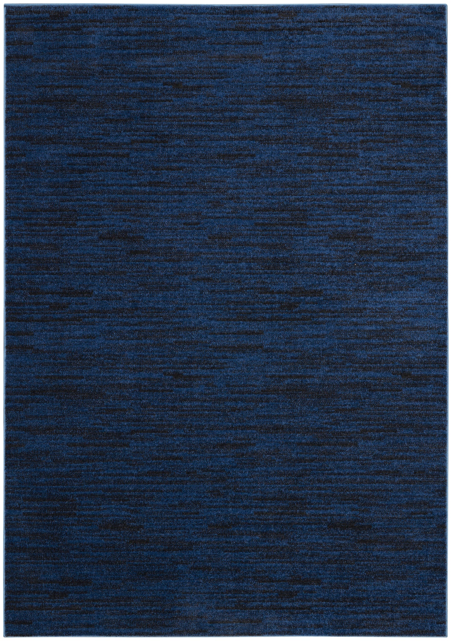 Nourison Home Nourison Essentials NRE01 Midnight Blue Contemporary Power-loomed Rug