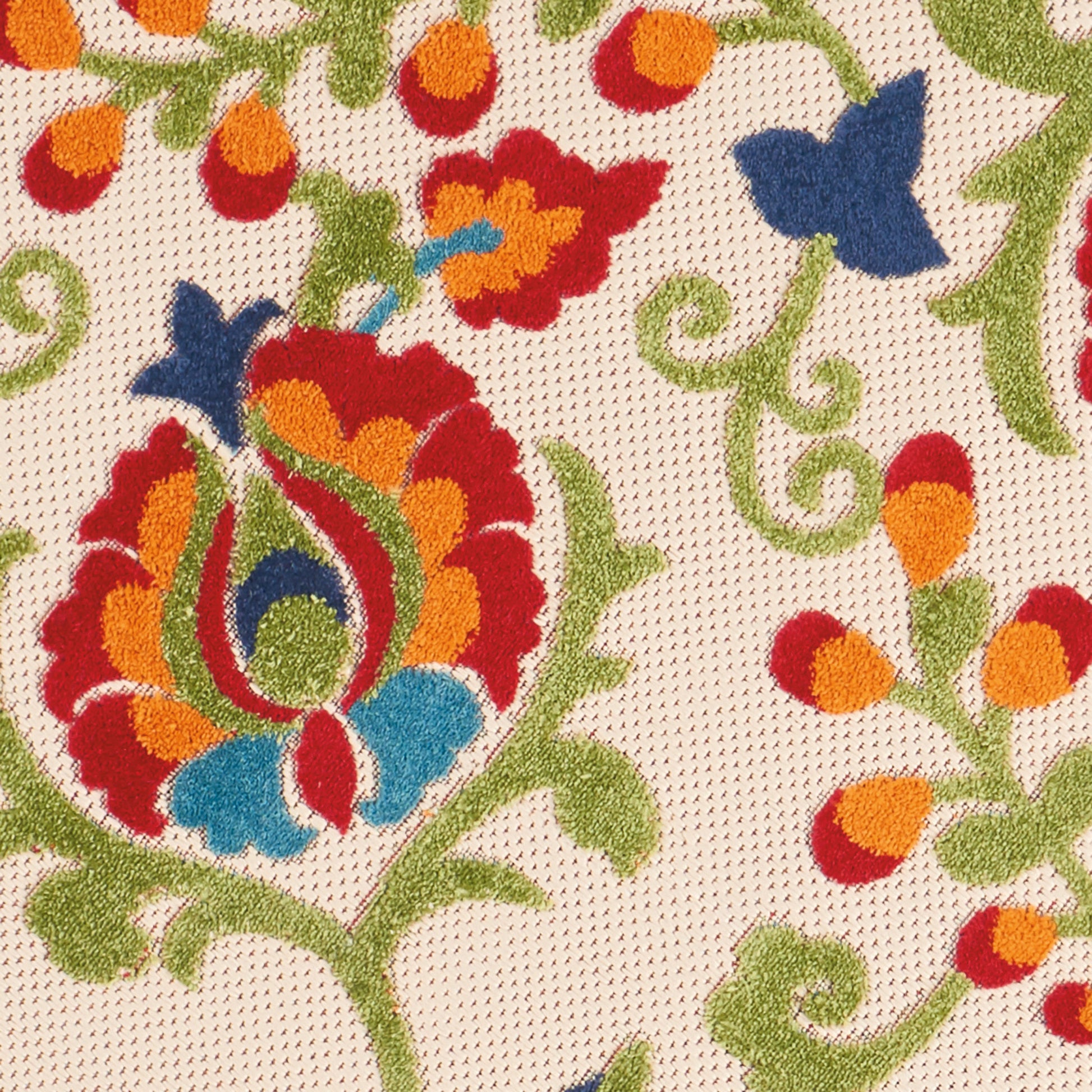 Nourison Home Aloha  Multicolor  Contemporary
