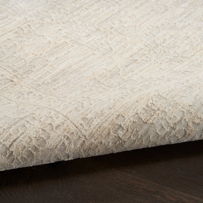 Nourison Home Shadows  Ivory Grey  Traditional
