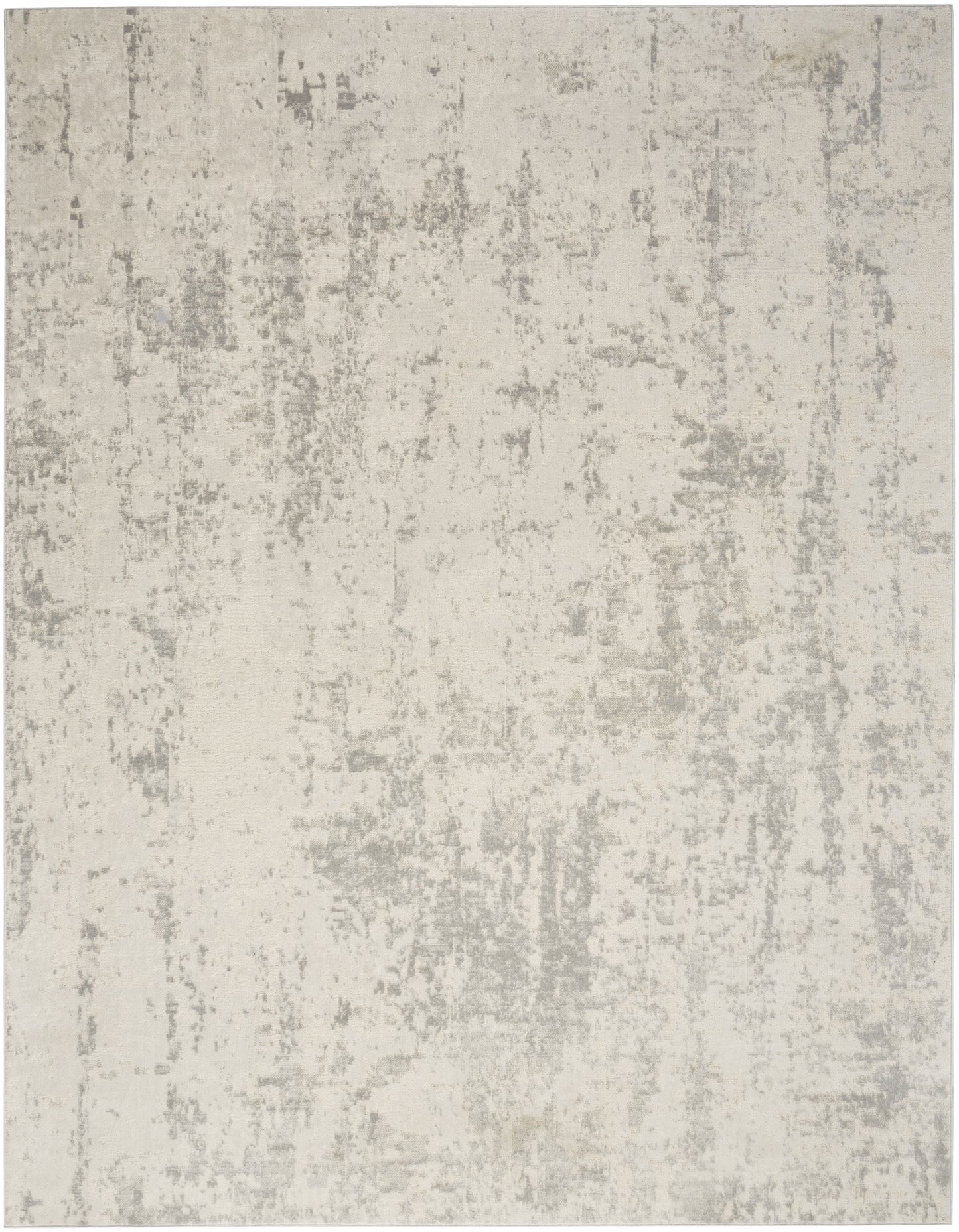Nourison Home Quarry QUA01 Cream Grey Contemporary Power-loomed Rugs