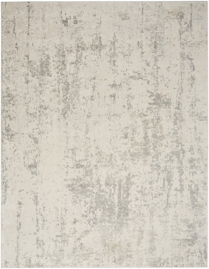 Nourison Home Quarry QUA01 Cream Grey Contemporary Power-loomed Rugs