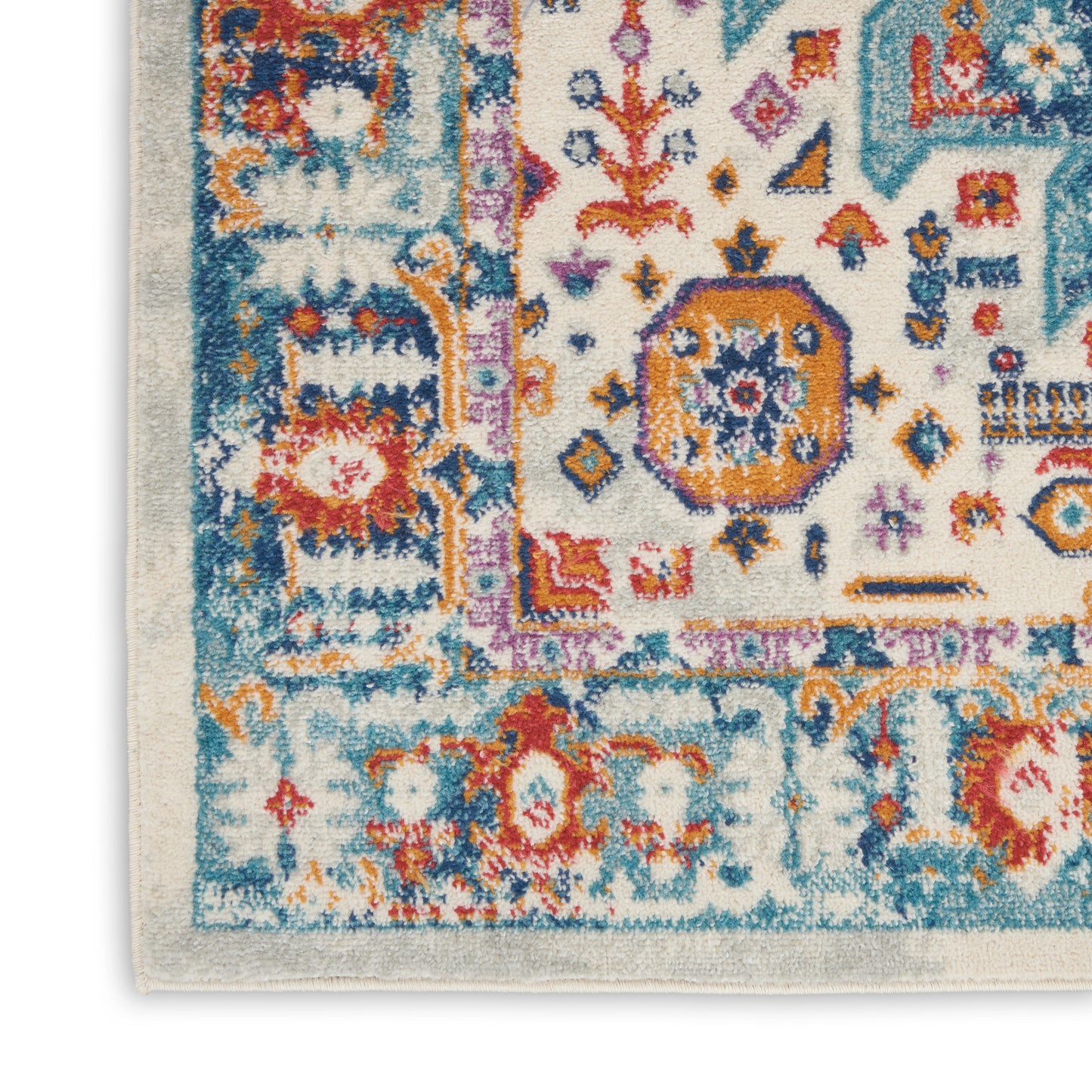 Nourison Home Passion  Ivory Multicolor  Transitional