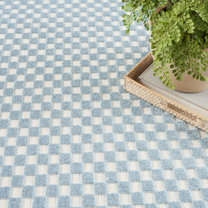 Nourison Home Care Free  Blue  Contemporary