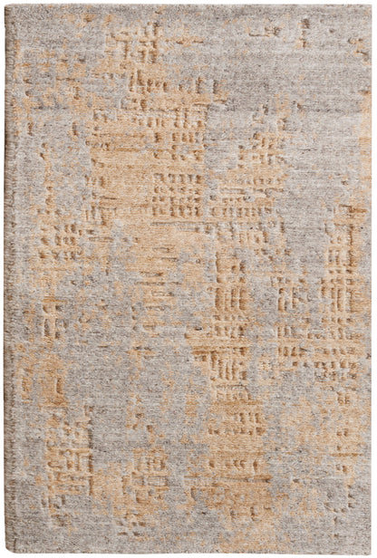 Nourison Home Harmony HAY05 Grey Gold Contemporary Hand Woven Rug