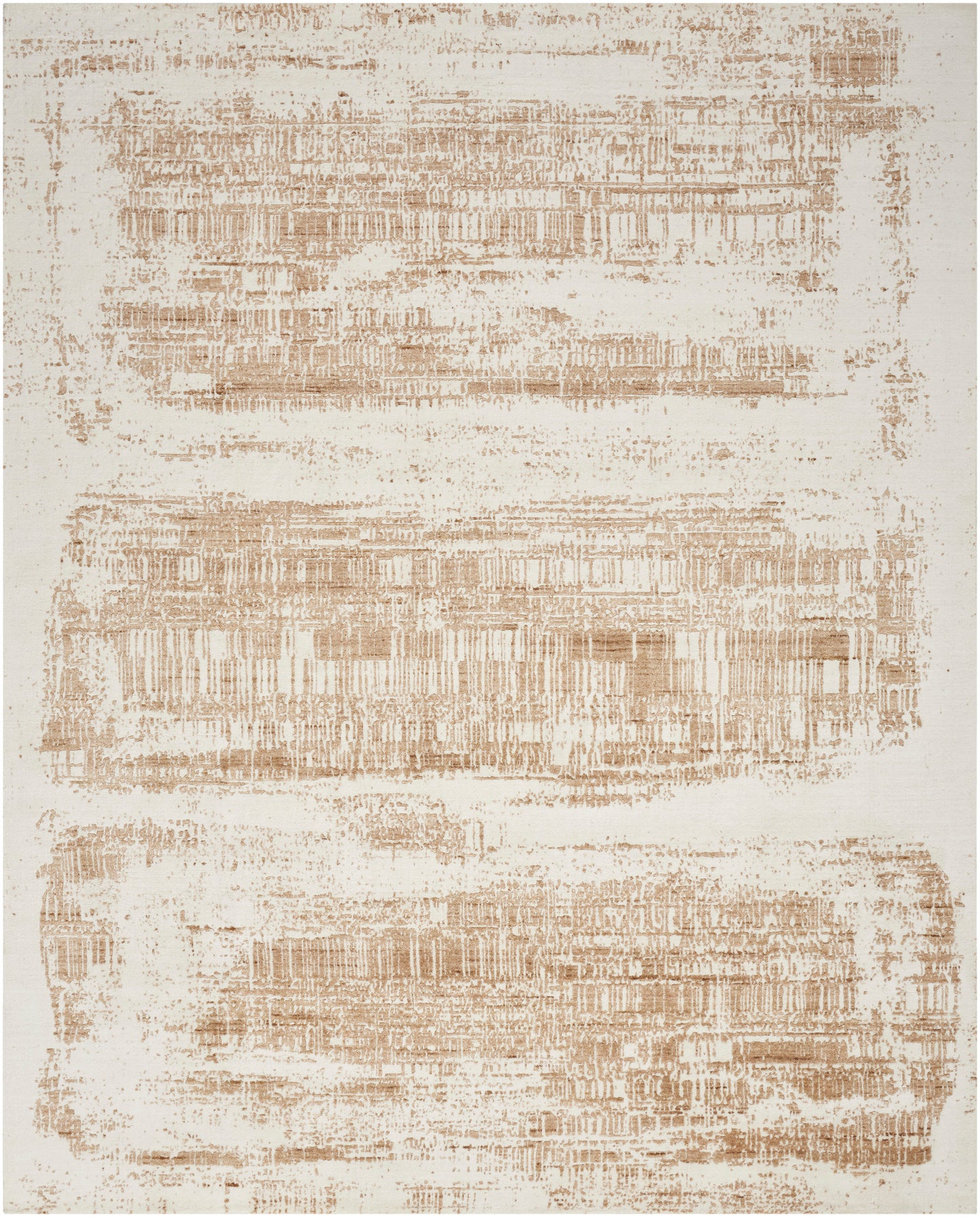 Nourison Home Harmony HAY01 Ivory Gold Contemporary Hand Woven Rug