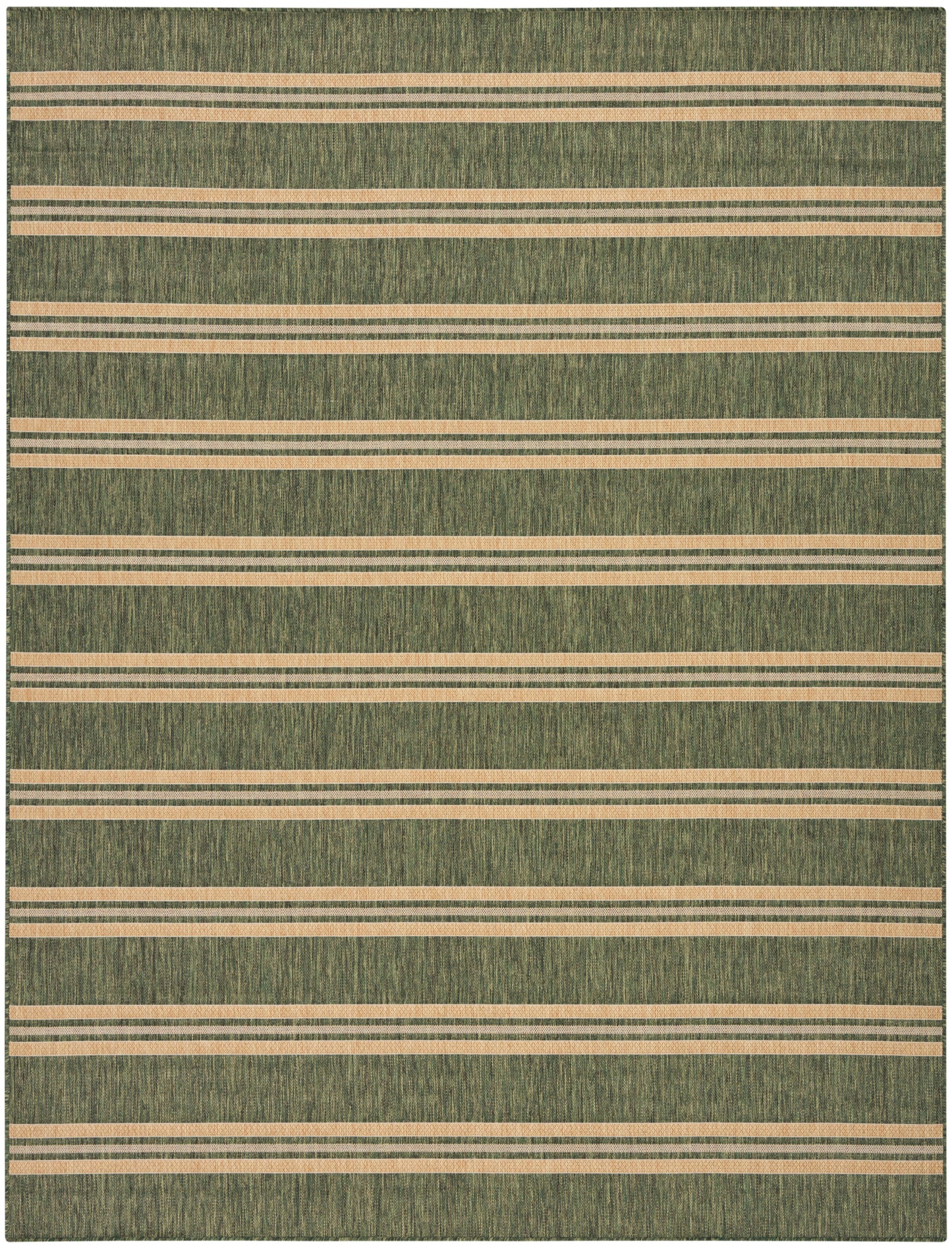 Nourison Home Horizon Indoor/Outdoor HOZ05 Green Contemporary Power-loomed Rug