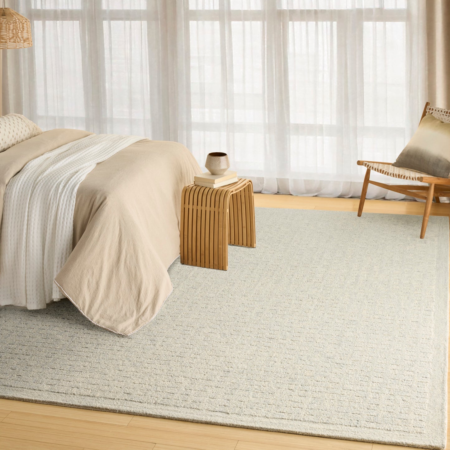 DKNY Pure Grids  Light Blue  Contemporary