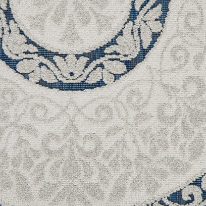 Nourison Home Key Largo  Blue  Contemporary