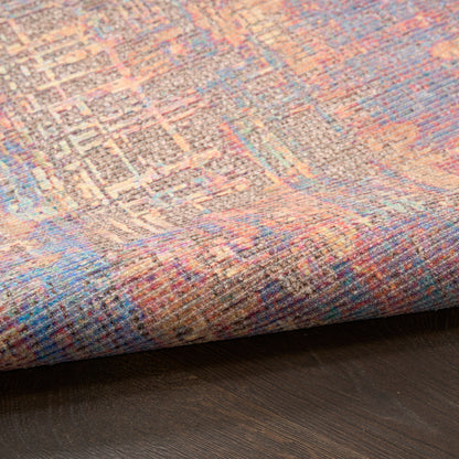 Nourison Home Botanical Washables  Multicolor  Contemporary