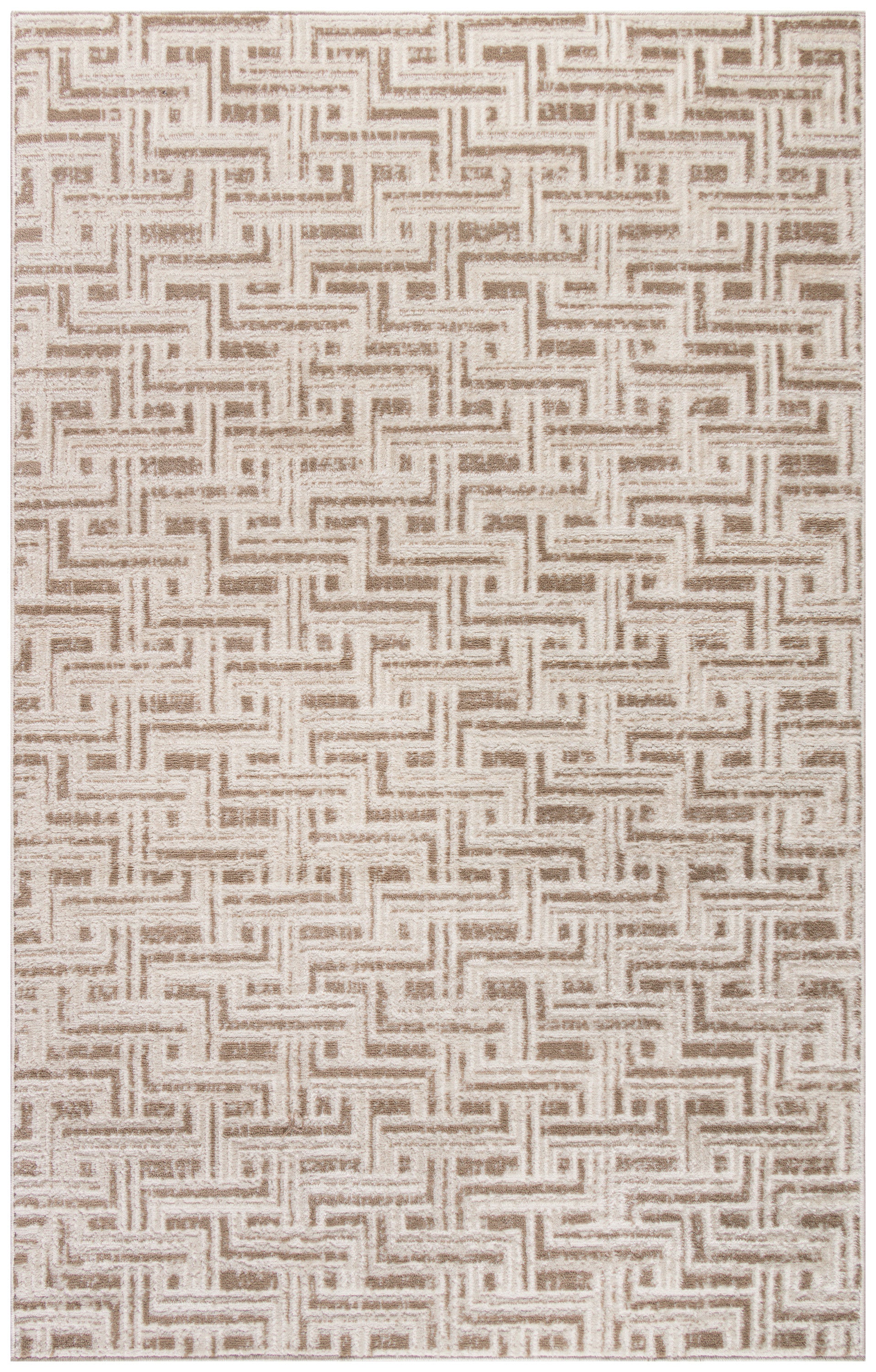 Nourison Home Serenity Home  Mocha Ivory  Transitional