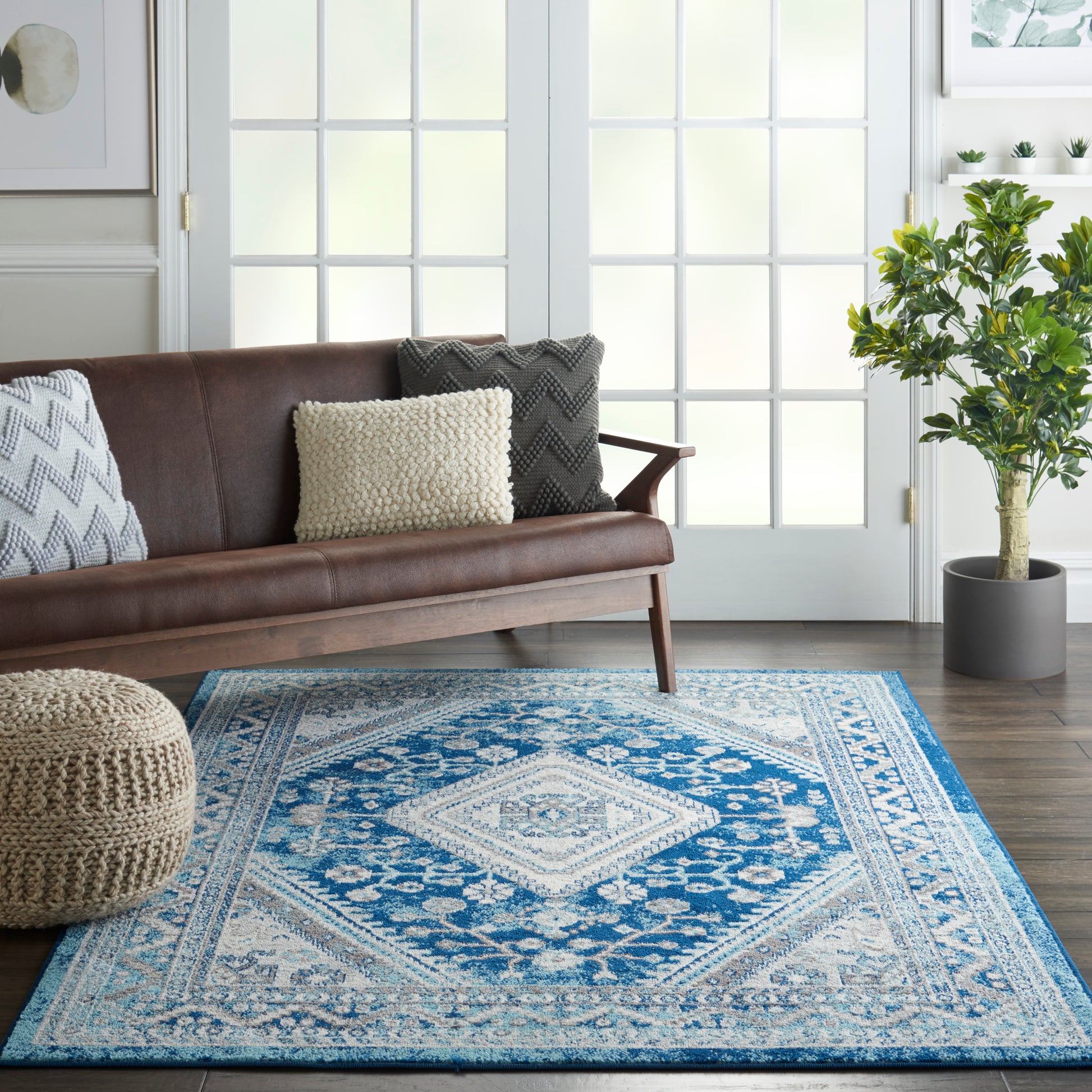 Nourison Home Persian Vintage  Ivory Blue  