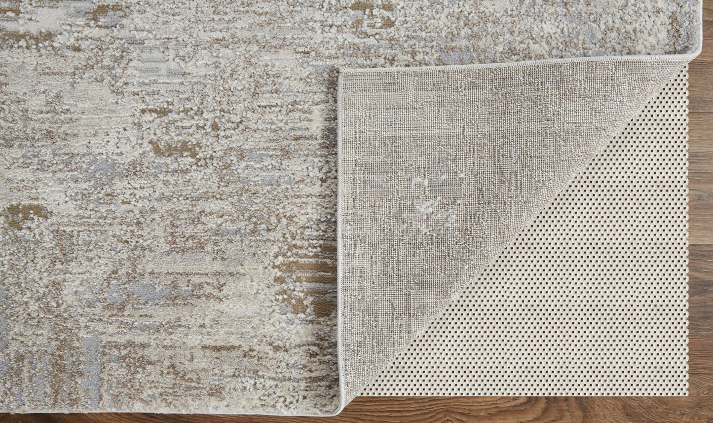 Feizy Vancouver 39FHF Ivory Gray Modern/Industrial Rug - Rugs - Feizy - Atlanta Designer Rugs