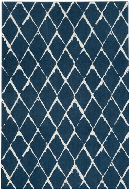 Nourison Home Twilight TWI15 Navy Contemporary Power-loomed Rug