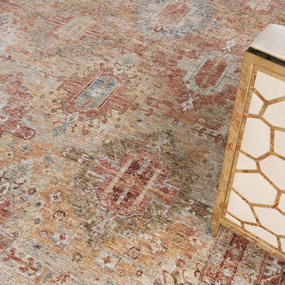 Nourison Home Sahar  Rust  Traditional