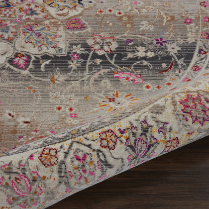 Nourison Home Vintage Kashan  Grey  Traditional