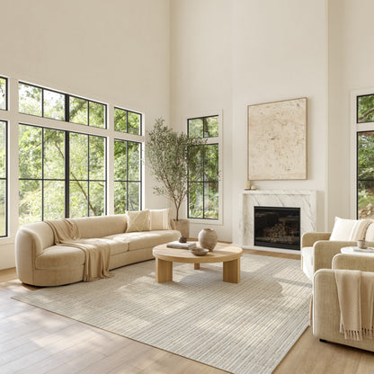 Nourison Home Soft Structure  Beige  Contemporary