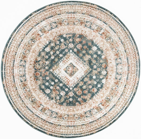 Nourison Home Thalia  Green Ivory  Transitional
