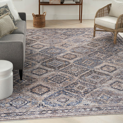 Nourison Home New Concept Washables  Ivory Latte  Traditional