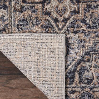 Nourison Home Moroccan Celebration  Navy  Traditional
