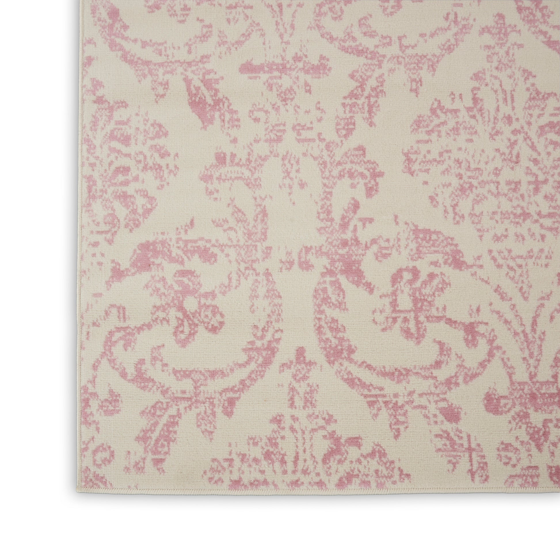 Nourison Home Jubilant  Ivory Pink  Transitional