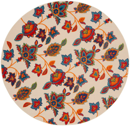 Nourison Home Aloha ALH31 Multicolor Contemporary Power-loomed Rugs