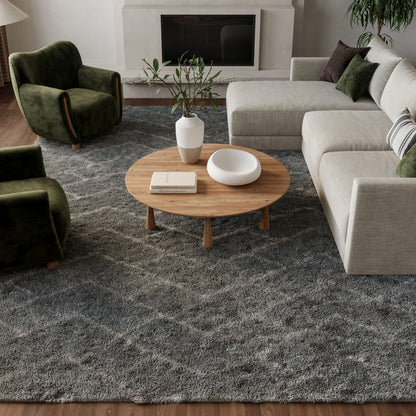 Nourison Home Dreamy Shag  Grey  Contemporary