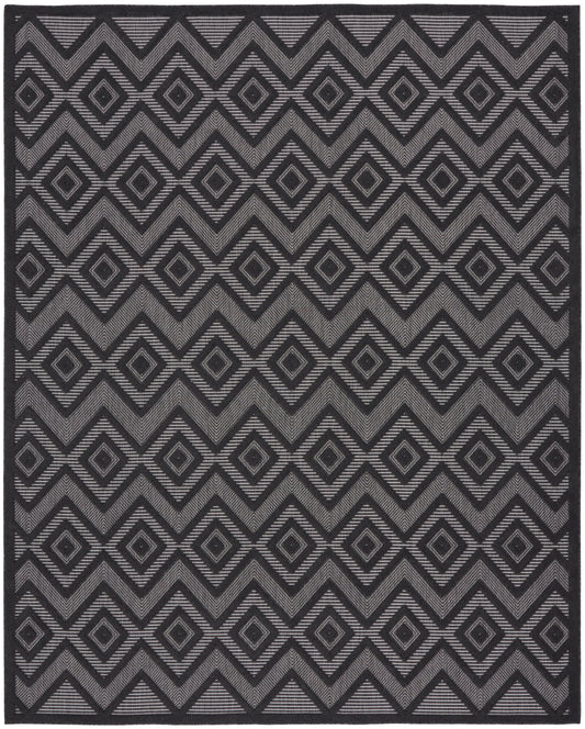 Nourison Home Versatile  Charcoal Black  Contemporary
