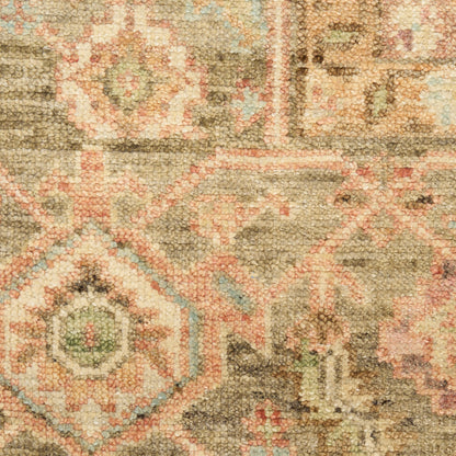 Nourison Home Heritage Vine  Rust  Traditional