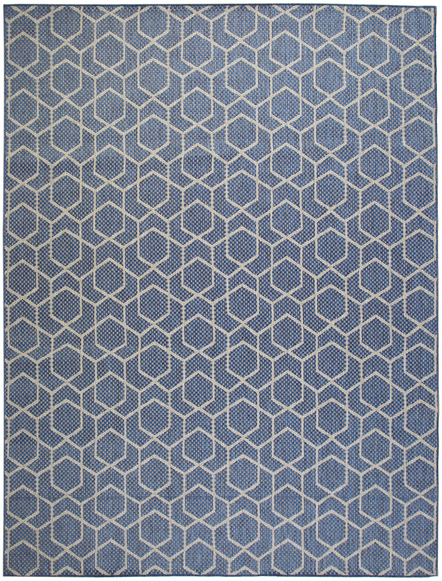 Nourison Home Horizon Indoor/Outdoor HOZ01 Denim Contemporary Power-loomed Rug