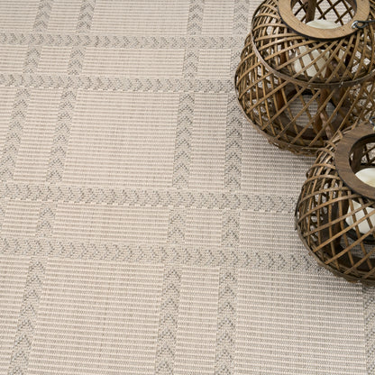 Nourison Home Horizon Indoor/Outdoor  Grey  Contemporary