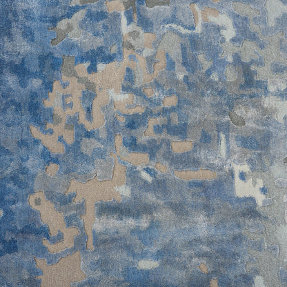 Nourison Home Prismatic  Denim  Contemporary