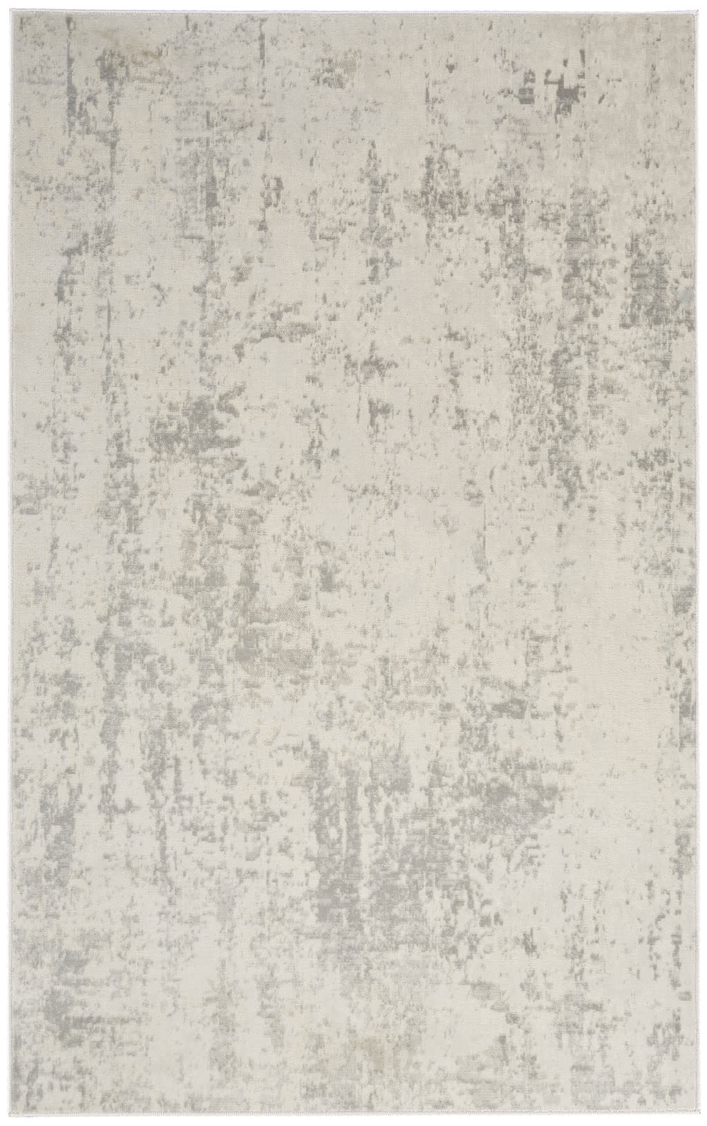 Nourison Home Quarry QUA01 Cream Grey Contemporary Power-loomed Rugs