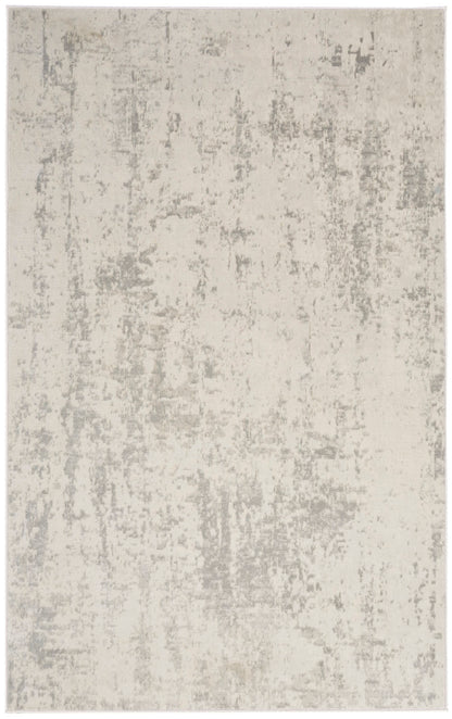 Nourison Home Quarry QUA01 Cream Grey Contemporary Power-loomed Rugs