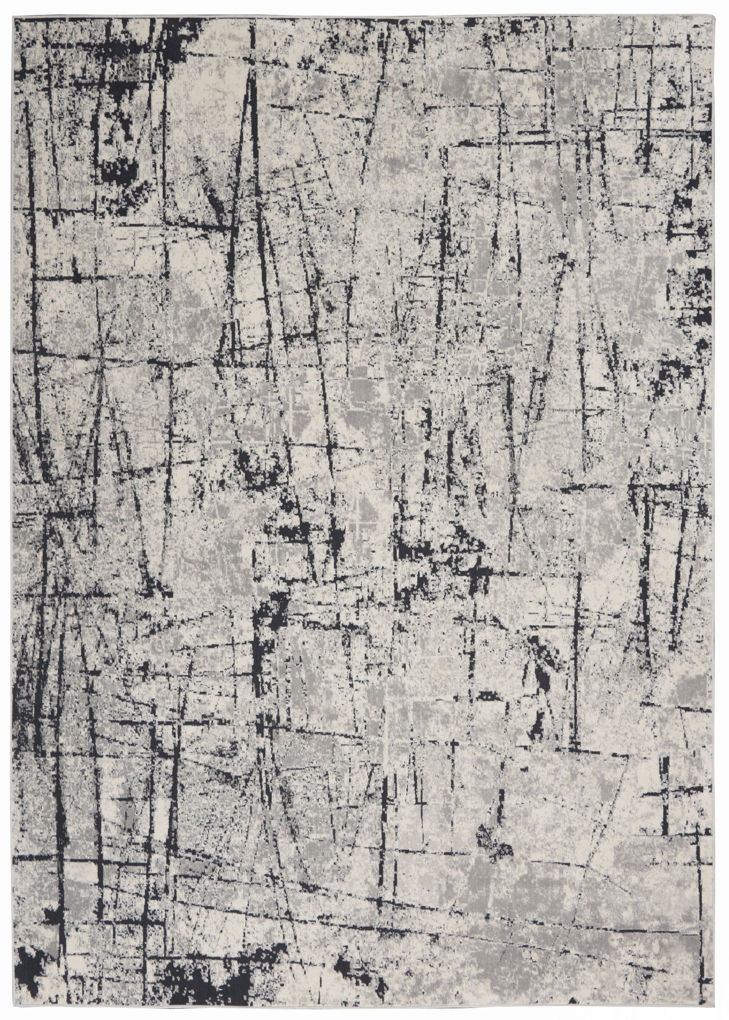 Calvin Klein CK970 Vapor CK972 Ivory Grey Contemporary Power-loomed Rug