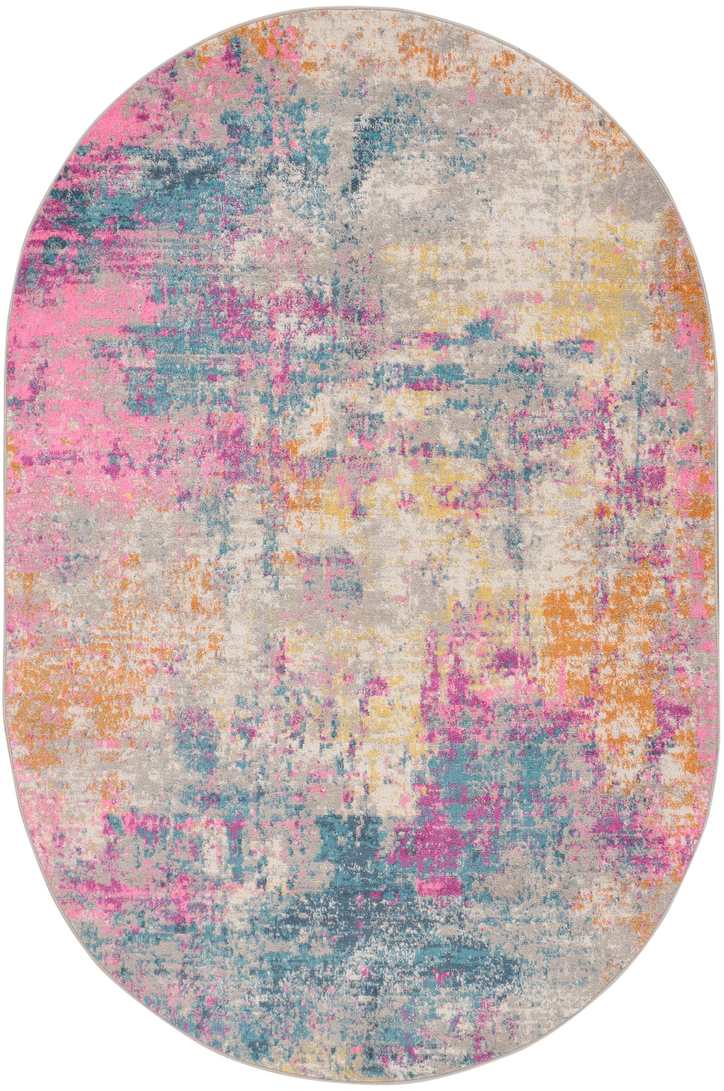 Nourison Home Passion PSN36 Ivory Multicolor Contemporary Power-loomed Rugs