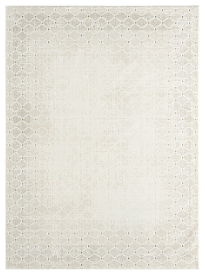 DKNY Grand Street GRN01 Ivory Contemporary Power-loomed Rug