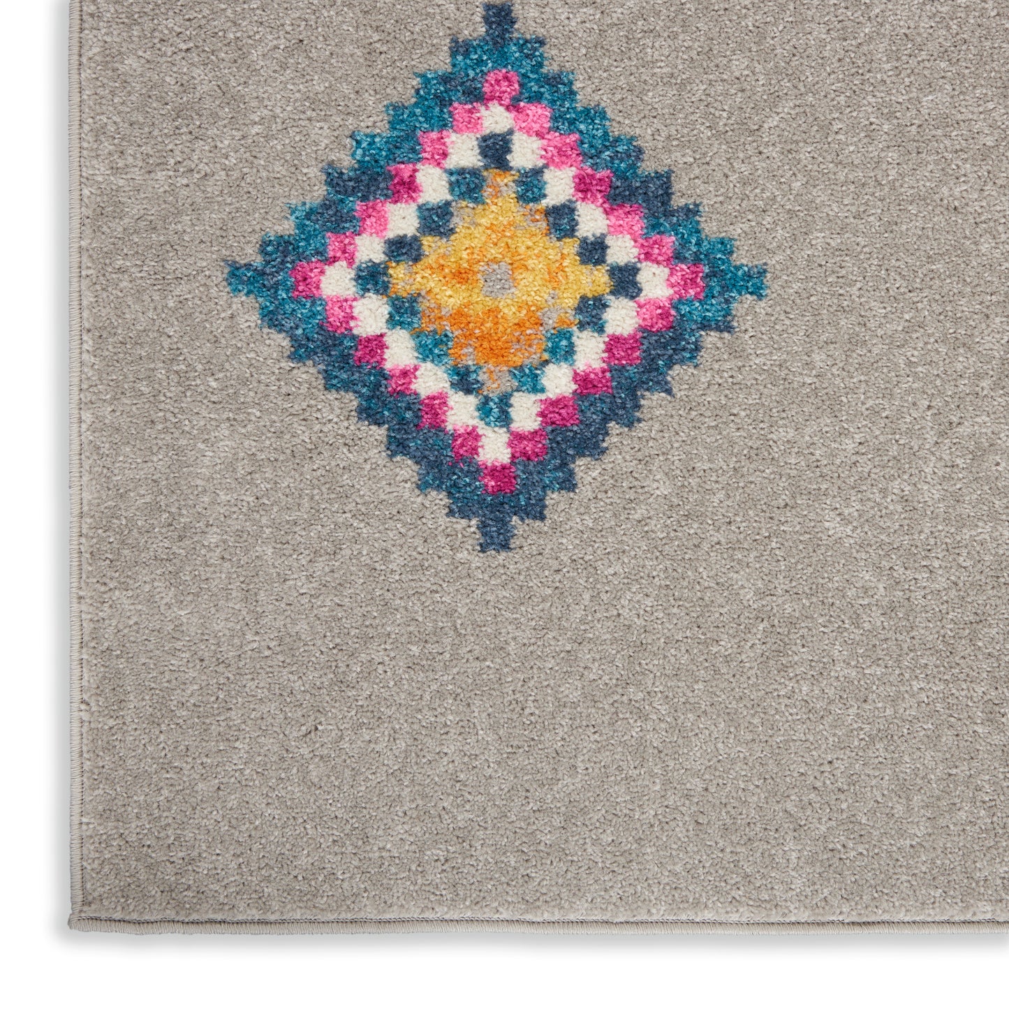 Nourison Home Passion  Grey Multicolor  Transitional